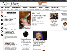 Tablet Screenshot of nymag.com